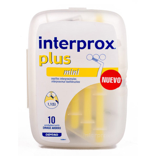 Imagen de CEPILLO INTERPROX PLUS MINI 10 UDS