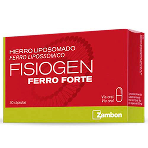 Imagen de Fisiogen ferro forte 30 cápsulas