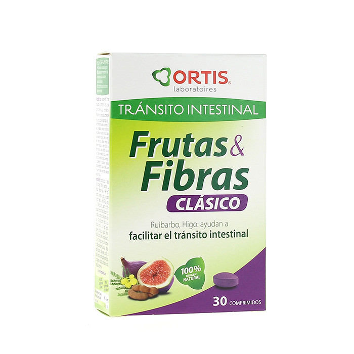 Imagen de Ortis frutas fibras clasico 30 comprimidos