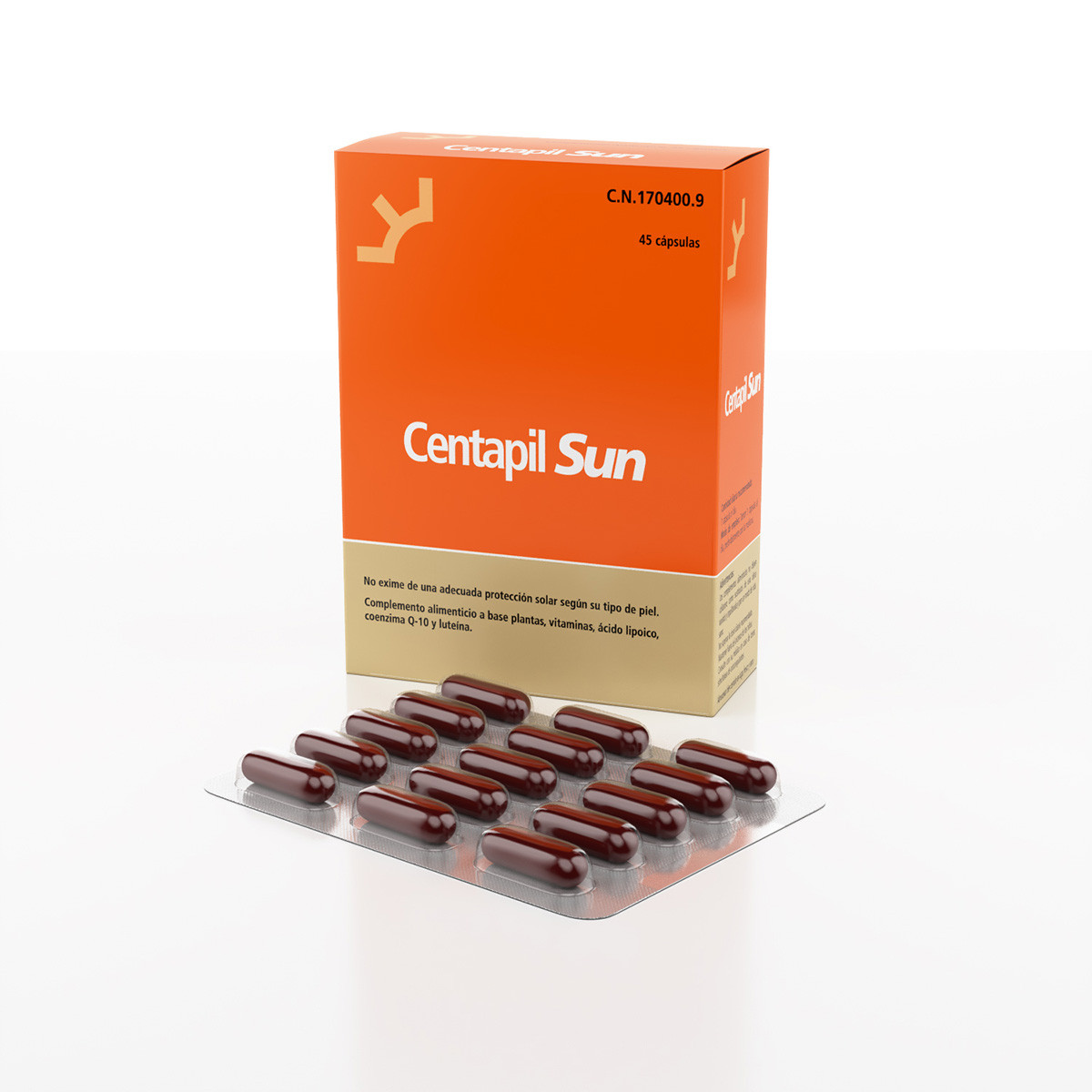 Imagen de MS centapil sun 45 capsulas