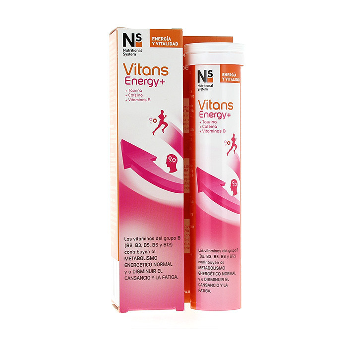 Imagen de N+S VITANS ENERGY+ 20 COM. EFERVESCENTES