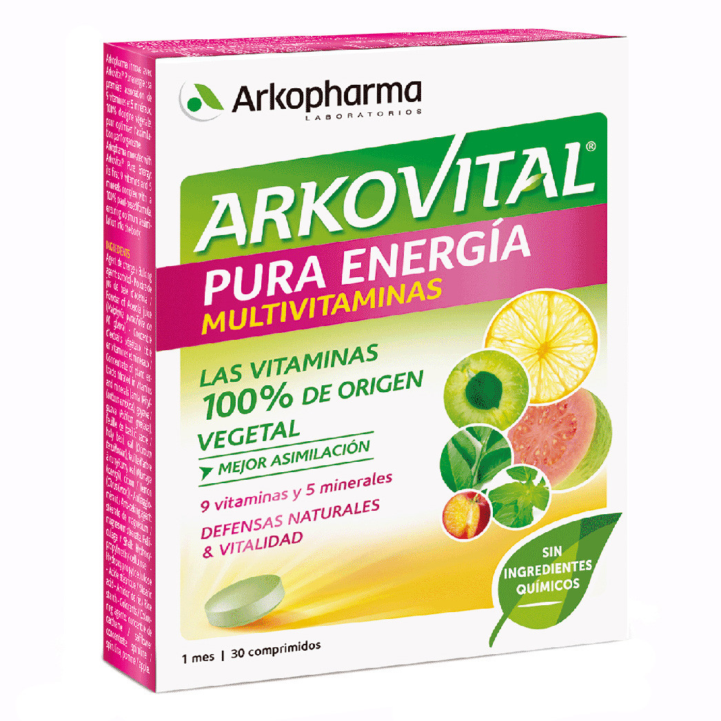 Imagen de Arkopharma Arkovital Energía multivitamínico 30 comprimidos