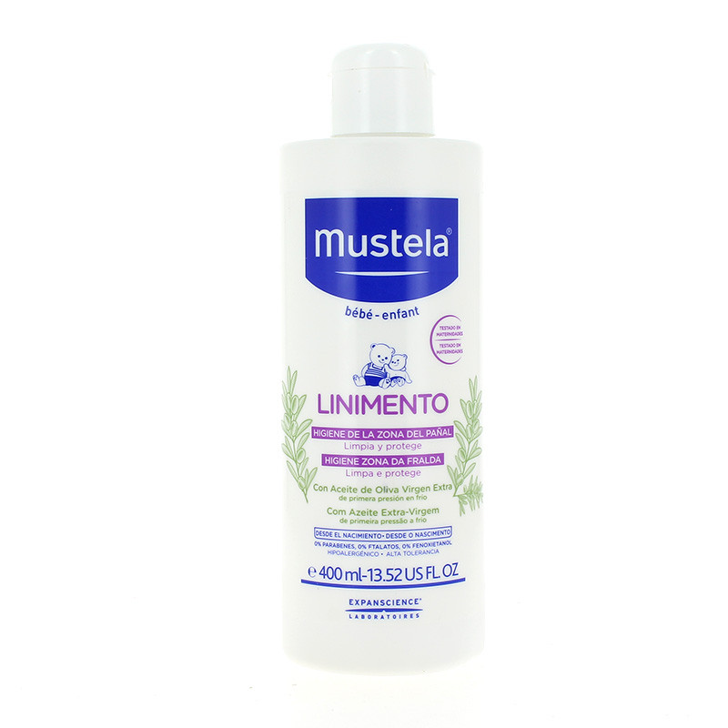 Imagen de Mustela Linimento higiene pañal 400ml