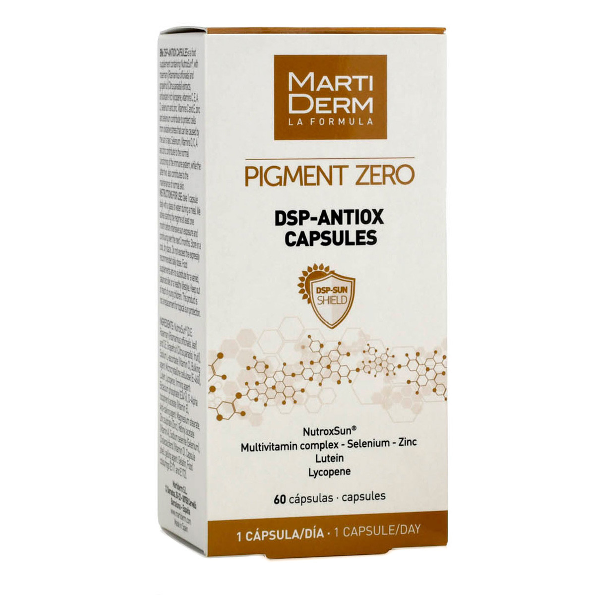 Imagen de MartiDerm Pigment Zero DSP Antiox  60 cápsulas