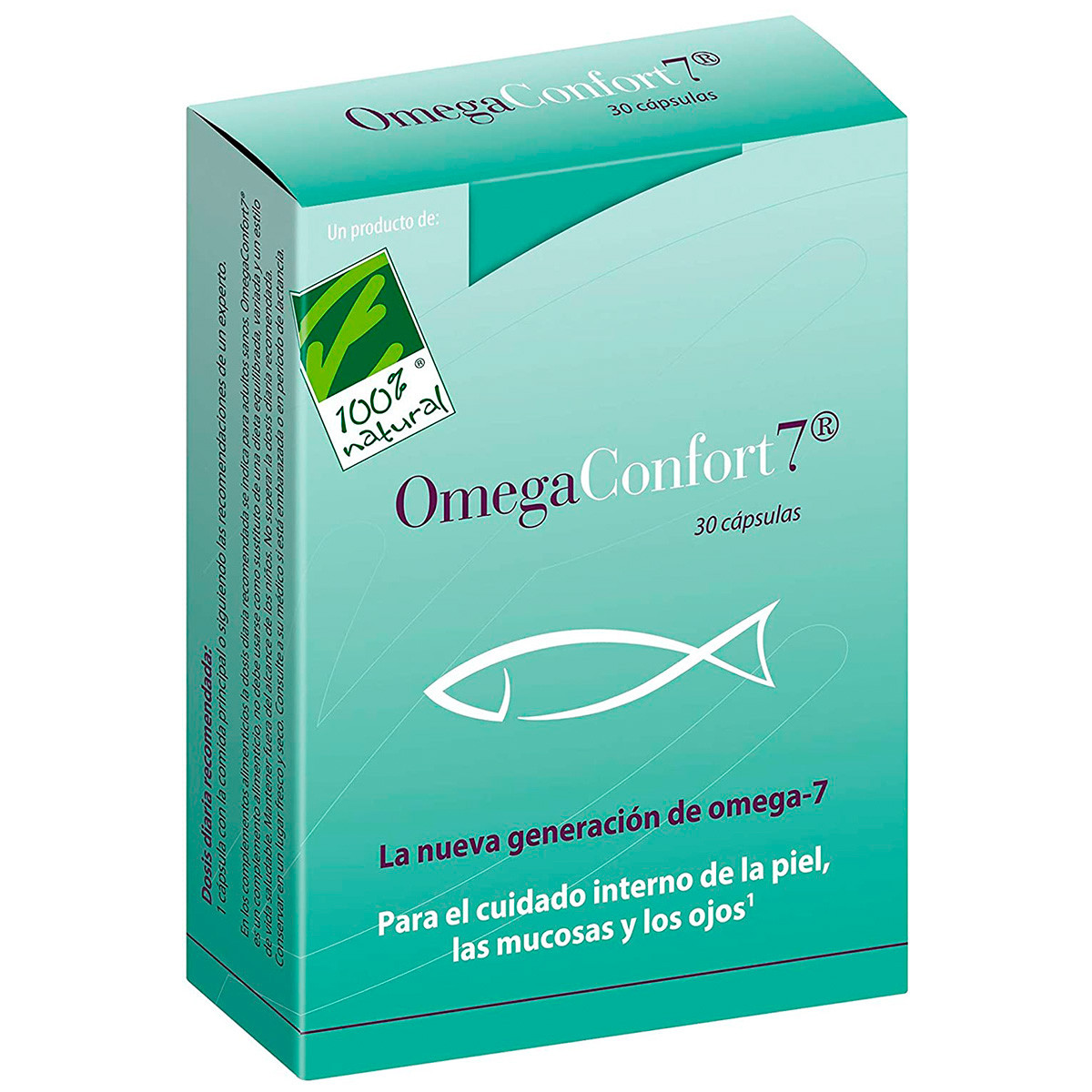 Imagen de Cien por cien natural omegaconfort 7 30 capsulas