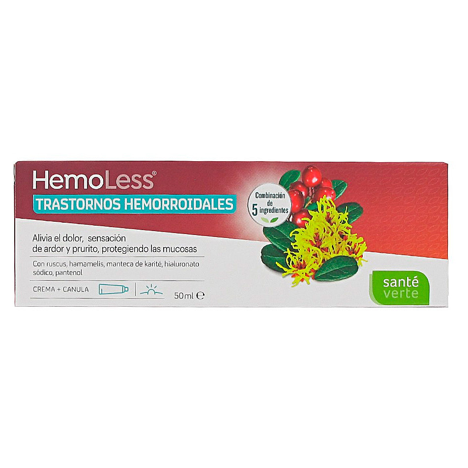 Imagen de Santé Verte Hemoless pomada hemorroidal 50ml