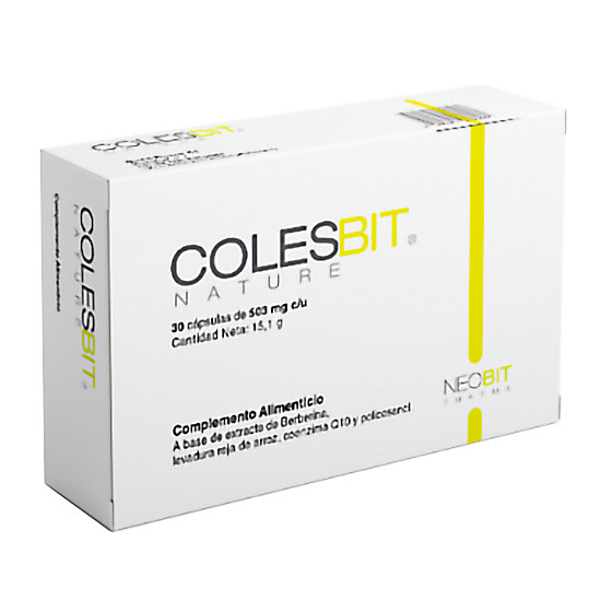 Imagen de Neobit Pharma Colesbit Nature suplemento alimenticio 30 cápsulas