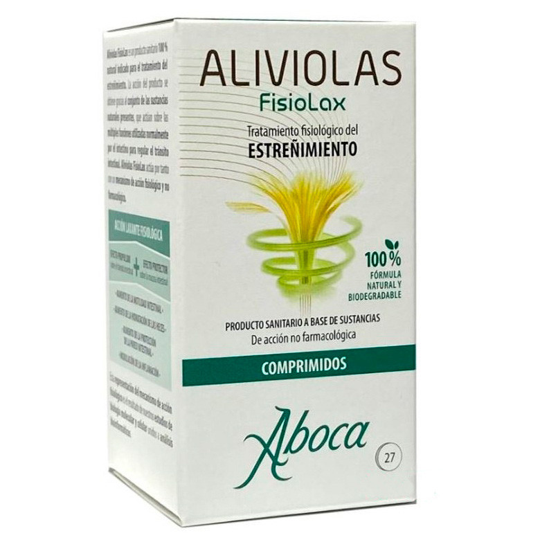 Imagen de Aboca aliviolas fisiolax 27 comprimidos