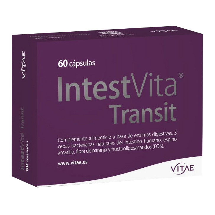 Imagen de Vitae IntestVita Transit para el tránsito intestinal en cápsulas