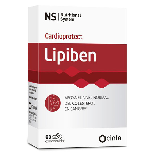 Imagen de NS Cardioprotect Lipiben 60 comprimidos