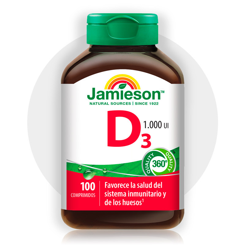 Imagen de Jamieson Vitamina d3 1000 ui 100 comprimidos