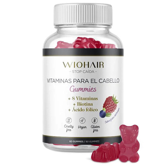 Imagen de Wiohair vitaminas capilares 60 gummies