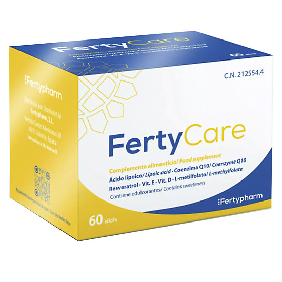 Imagen de Fertypharm FertyCare para el envejecimiento ovárico 60 sticks