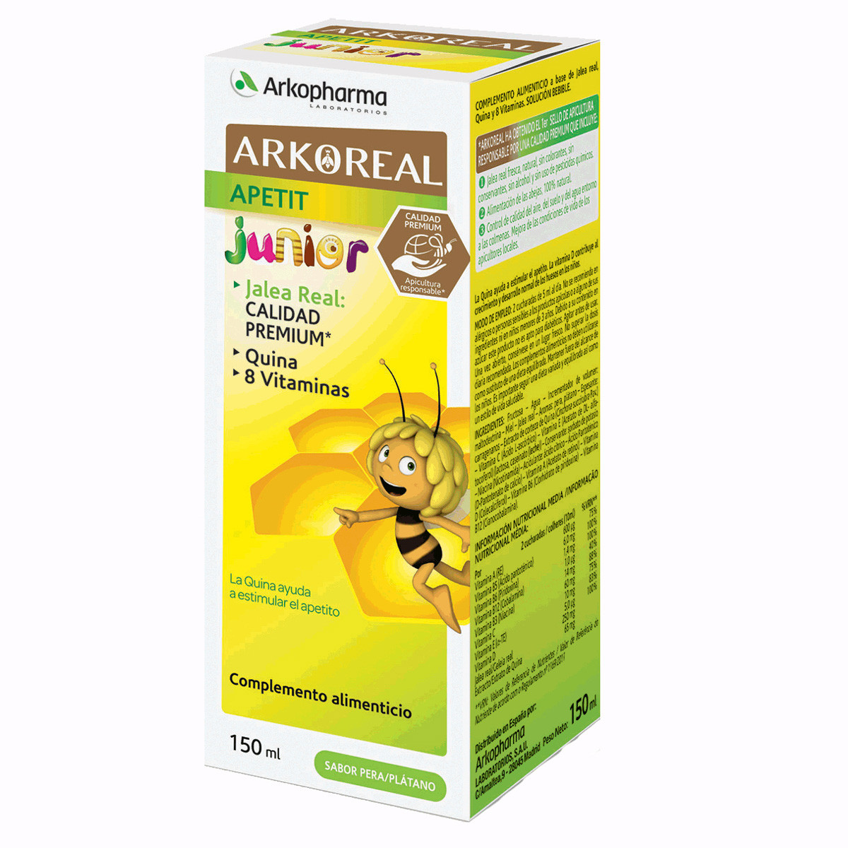 Imagen de Arkopharma Arkoreal Apetit jarabe junior 150ml